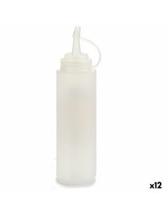 Pot à Sauces Transparent Plastique 200 ml (12 Unités)