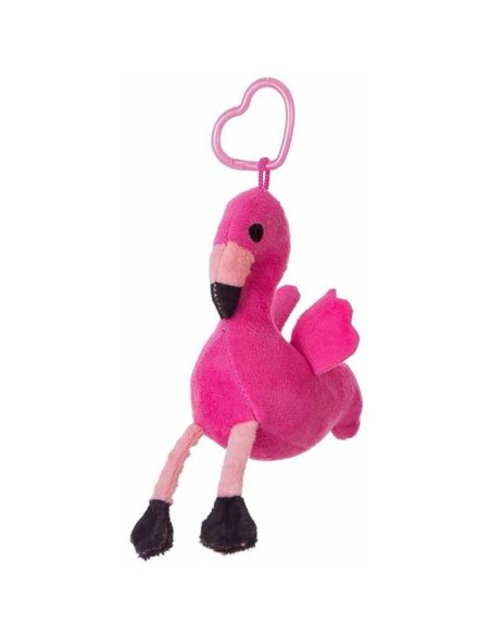 Porte-clés 12 cm Flamant rose