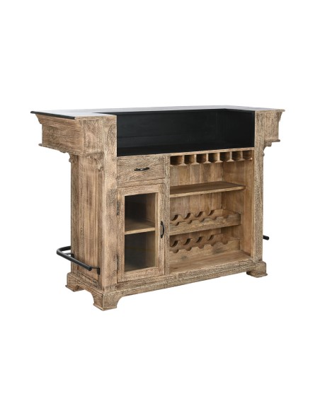 Meuble bar Home ESPRIT Marron Noir Naturel 152 x 61 x 107 cm BAR