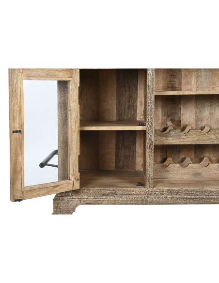 Meuble bar Home ESPRIT Marron Noir Naturel 152 x 61 x 107 cm BAR