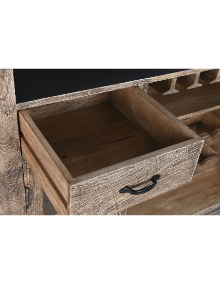 Meuble bar Home ESPRIT Marron Noir Naturel 152 x 61 x 107 cm BAR