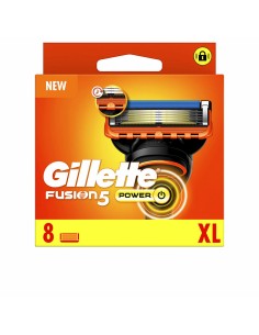 Lame de Rasage Gillette Fusion 5 Power (8 Unités)