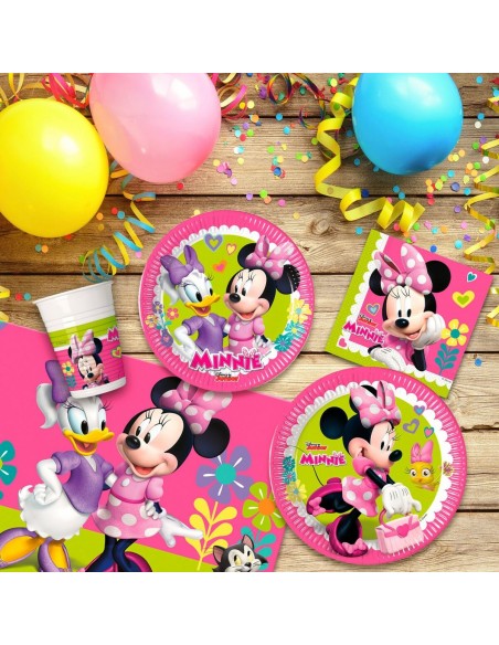 Set d'articles de fête Minnie Mouse Happy Deluxe 89 Pièces 16