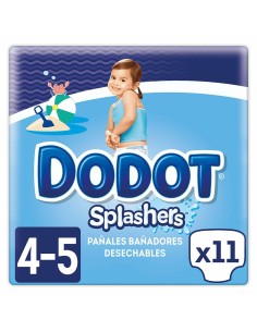 Couches jetables Dodot Splashers 4-5 9-15 kg (11 Unités) 2