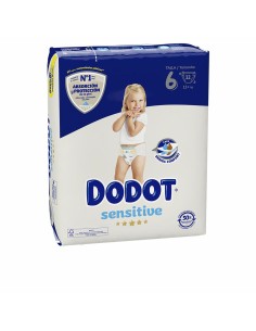 Couches jetables Dodot Sensitive 6 +13 kg (32 Unités)