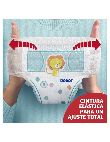Couches Dodot Pants Taille 7 17 kg (23 Unités)