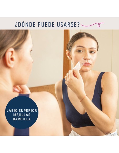 Bandes Épilatoire Faciales Veet Expert (16 Unités)