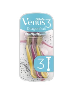 Rasoirs Jetables Gillette Dragonfruit 3 Unités