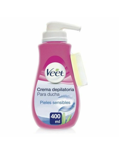 Crème Épilatoire Corporelle Veet Pure Ducha 400 ml