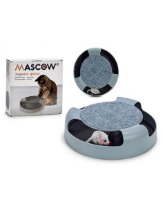Jouet pour chats Souris Rueda Gris polypropylène 25 x 6,5 x 25 cm 2