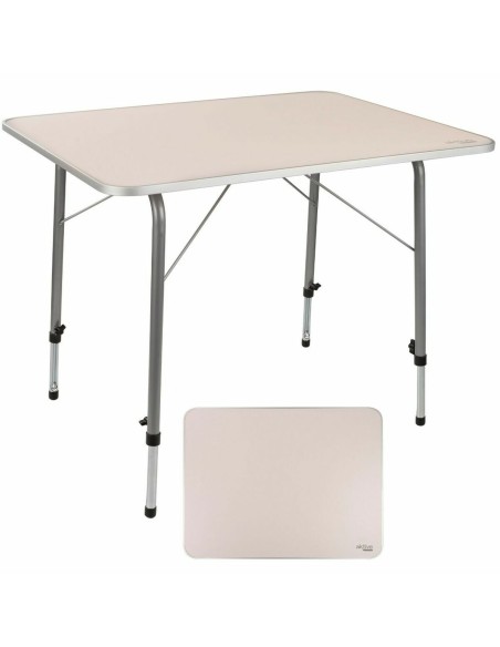 Table Aktive 80 x 60 cm Blanc Pliable De Camping
