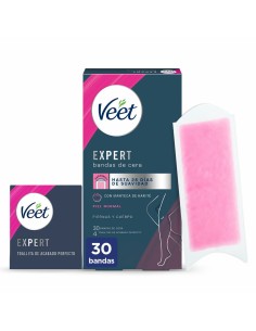 Bandes Épilatoire Corporelles Veet Expert (30 Unités)