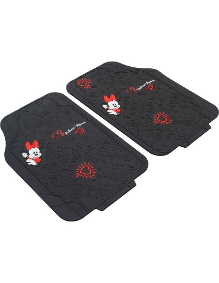 Set de tapis de voitures Minnie Mouse CZ10901 Noir