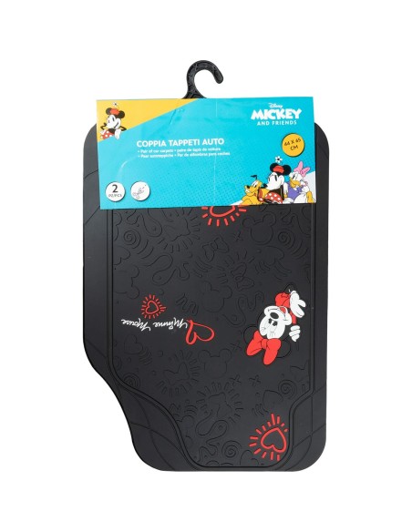 Set de tapis de voitures Minnie Mouse CZ10901 Noir