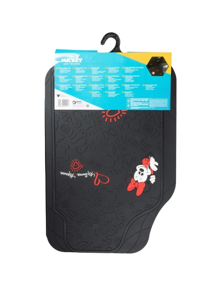 Set de tapis de voitures Minnie Mouse CZ10901 Noir