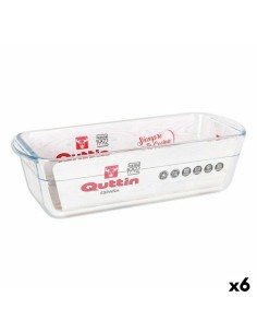 Moule rectangulaire Quttin 63079 1,7 L verre 28,2 x 11,6 x 7,7 cm (6 Unités)