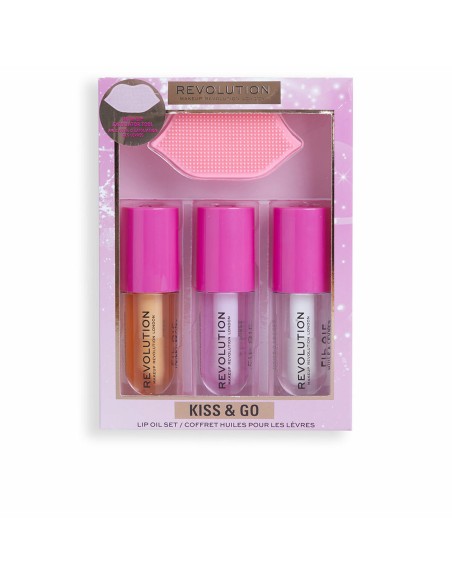 Set de Maquillage Revolution Make Up Kiss & Go 4 Pièces