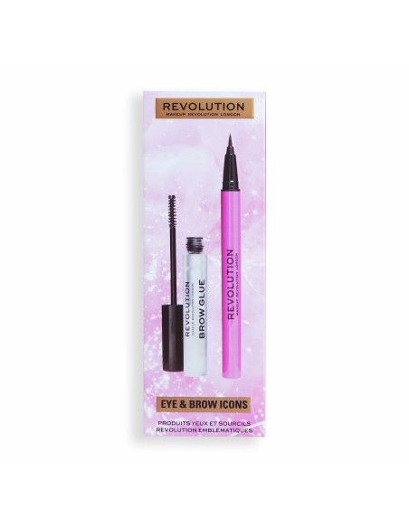 Set de Maquillage Revolution Make Up Eye & Brow Icons 2 Pièces