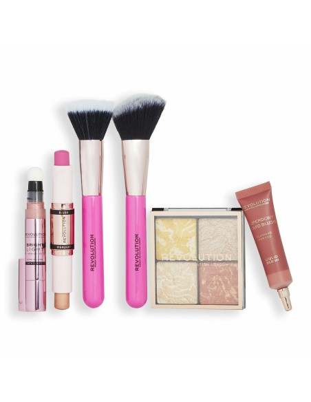 Set de Maquillage Revolution Make Up Blush & Glow 6 Pièces