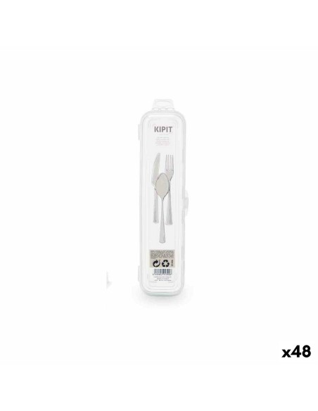 Coffret Couverts De voyage Transparent (48 Unités)