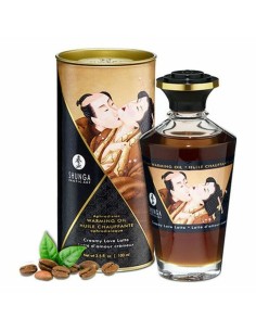 Huile de massage érotique Shunga Café Café au lait (100 ml) (100 ml)