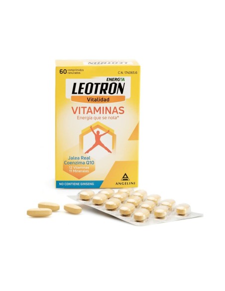 Supplément Alimentaire Leotron Gelée royale Coenzyme Q-10 60 Unités