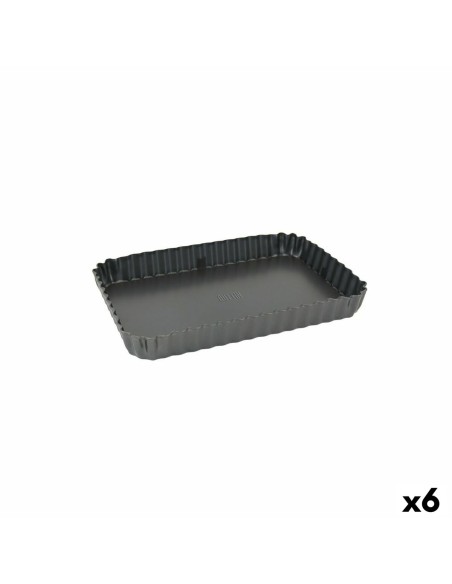 Moule amovible Quttin Rectangulaire 27,3 x 20 x 3 cm (6 Unités)