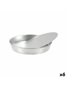 Moule amovible VR Rond Aluminium 33 x 33 x 4,5 cm (6 Unités)