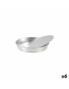 Moule amovible VR Rond Aluminium 25 x 25 x 4 cm (6 Unités)