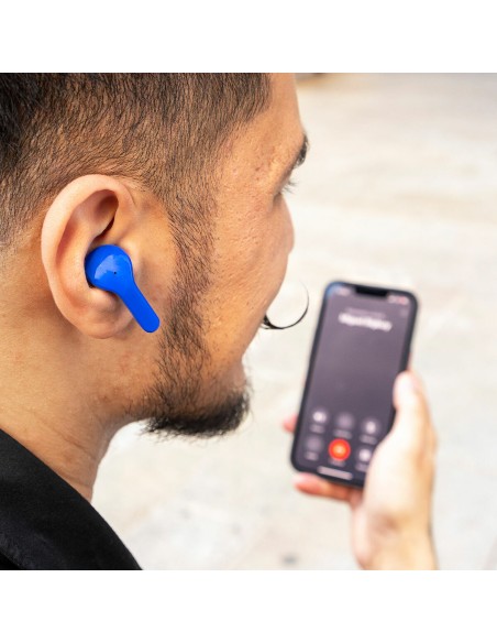 Écouteurs Sans Fil avec Étui de Charge Blue InnovaGoods