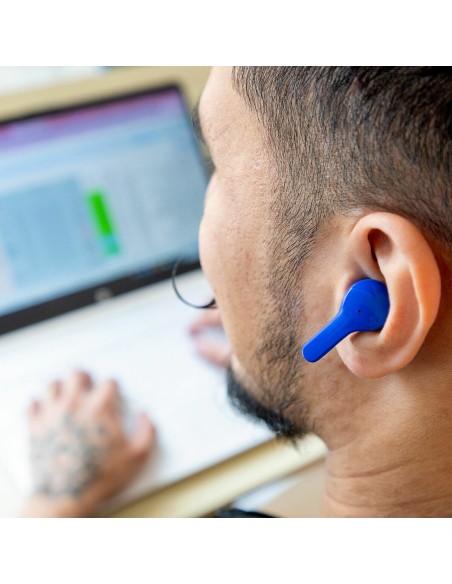 Écouteurs Sans Fil avec Étui de Charge Blue InnovaGoods