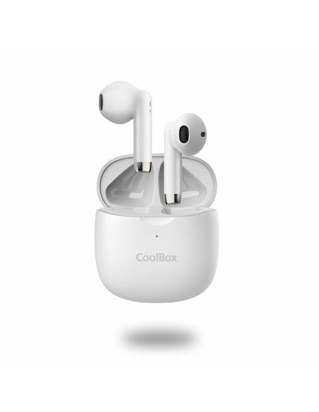 Écouteurs in Ear Bluetooth CoolBox COO-AUB-TWS01 Blanc