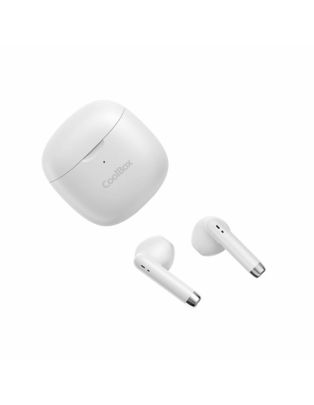 Écouteurs in Ear Bluetooth CoolBox COO-AUB-TWS01 Blanc