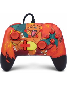 Contrôle des jeux Powera CHARIZARD Rouge Nintendo Switch