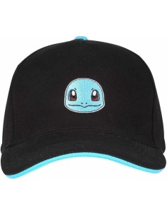 Casquette Unisex Pokémon Squirtle Badge 58 cm Noir Taille unique