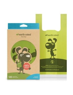 Sacs Earth Rated 870856100076 Sans parfum Animaux de compagnie (120 uds)