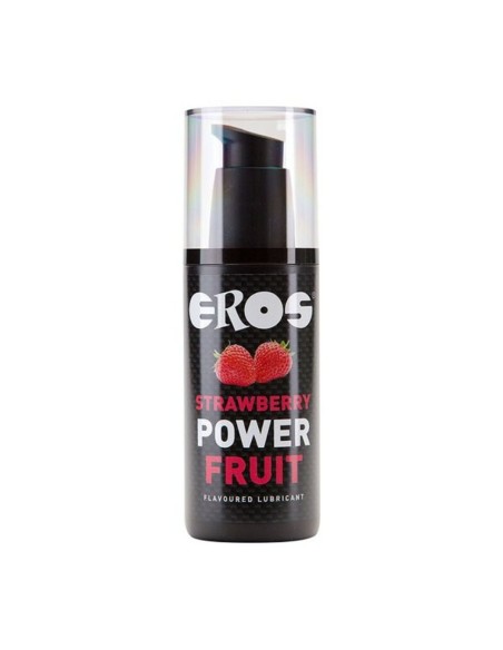 Lubrifiant à base d'eau Eros Fraise 125 ml