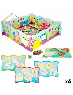 Jeu de société Lisciani Montessori Pêche (6 Unités)