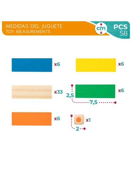 Jenga Woomax (6 Unités)