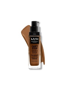 Base de Maquillage Crémeuse NYX Can't Stop Won't Stop Warm mahogany 30 ml