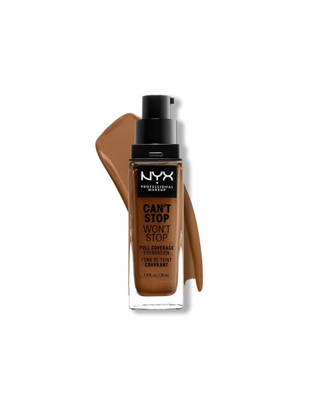 Base de Maquillage Crémeuse NYX Can't Stop Won't Stop Warm mahogany 30 ml
