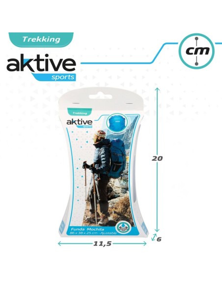 Housse imperméable pour Sac à Dos Aktive Bleu