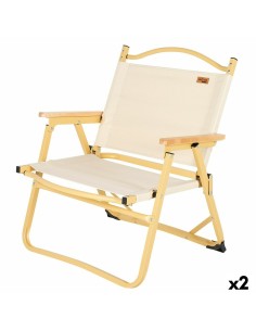 Chaise de camping pliante Aktive Sabana 47 x 62 x 42 cm (2 Unités)