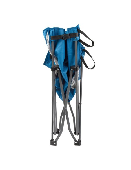 Chaise de camping pliante Aktive Bleu 48 x 86 x 50 cm (2 Unités)
