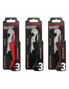 Tire-bouchon avec coupe-sceau et décapsuleur Cuyfor 8423607130017 12,5 x 2,5 cm (24 Unités) (12,5 x 2,5 cm) 2