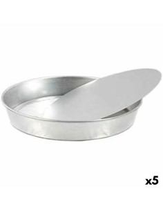 Moule amovible VR Aluminium Argenté 29 x 29 x 4 cm (5 Unités)