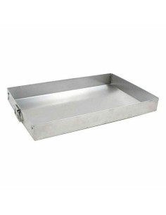 Moule rectangulaire VR Argenté Aluminium 30 x 19 x 3,5 cm (5 Unités) 2