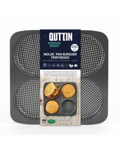 Moule façonné Quttin Burguer 28 x 28 x 2,5 cm (12 Unités) 2