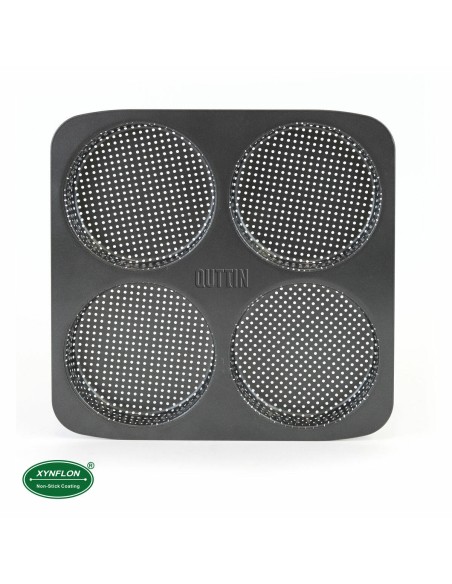 Moule façonné Quttin Burguer 28 x 28 x 2,5 cm (12 Unités)