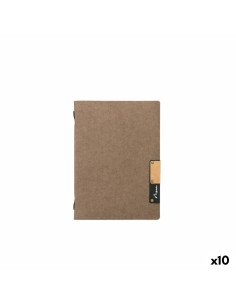 Porte-menus Securit Marron Résistant à l'eau 24,9 x 17,5 cm